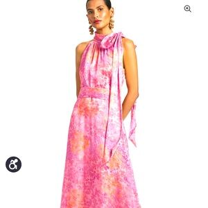 Sachin and Babi Kayla Gown - pastel sunset hydrangea